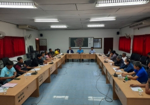 ร่วมประชุมคณะกรรมการพิจารณากลั่นกรองคัดเลือกการปรับปรุง/ซ่อมแซมที่อยู่อาศัยผู้สูงอายุ ปีงบประมาณ พ.ศ.2568