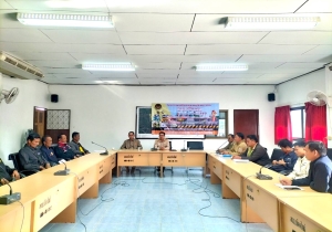 ร่วมประชุมโครงการรณรงค์ป้องกันและลดอุบัติเหติทางถนน ช่วงเทศกาลปีใหม่ 2568